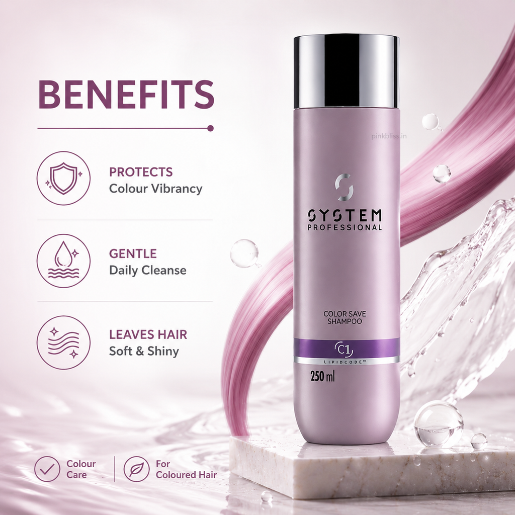 System Professional Color Save Shampoo C1 For Colour Treated Hair Protection 250ml