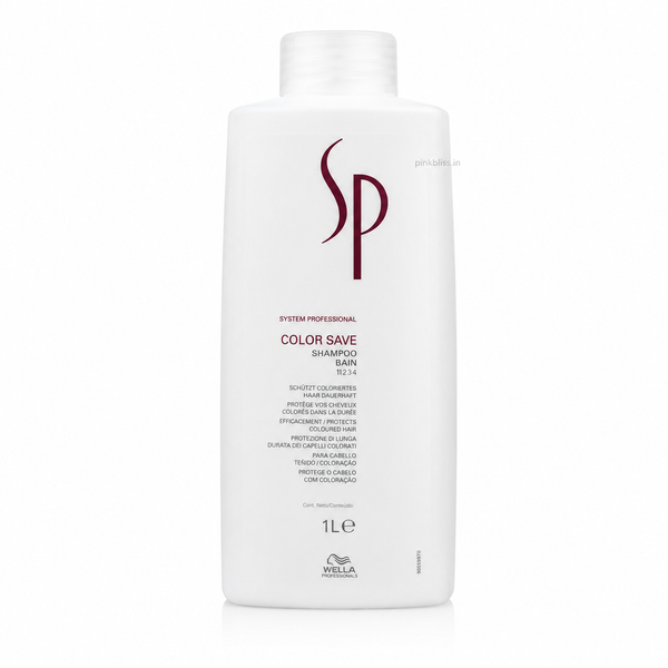 System Professional Color Save Shampoo For Colour Treated Hair Protection 1000ml