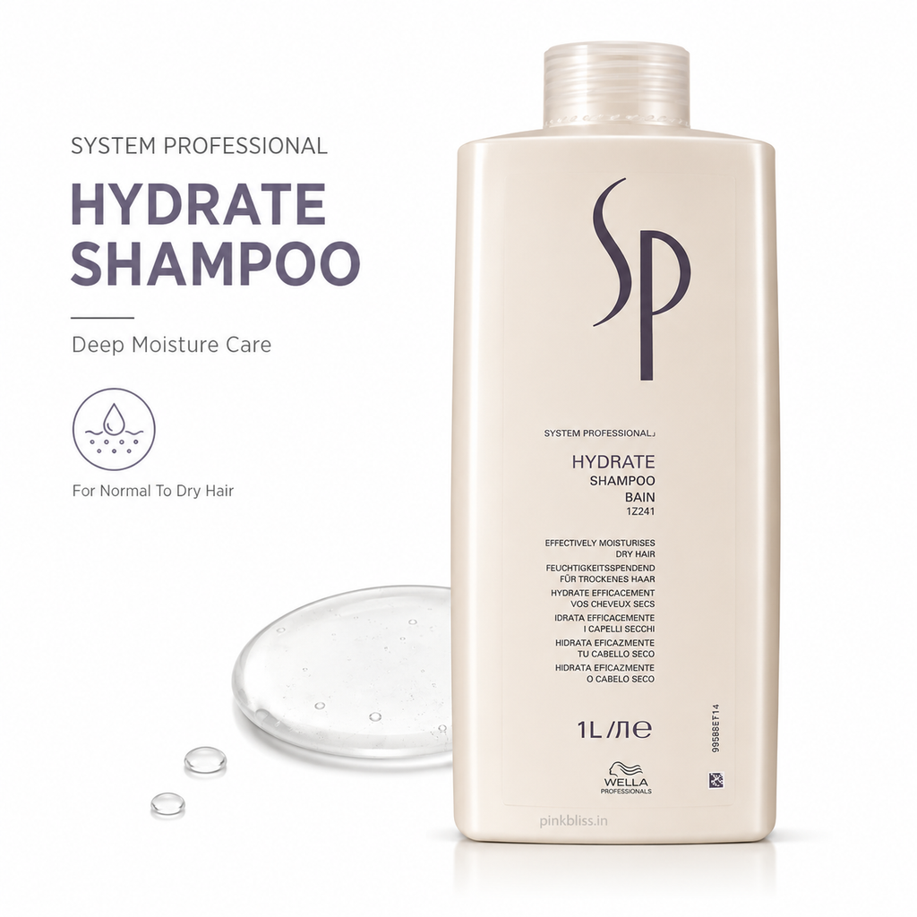 System Professional Hydrate Shampoo For Normal To Dry Hair Deep Moisture Care 1000ml