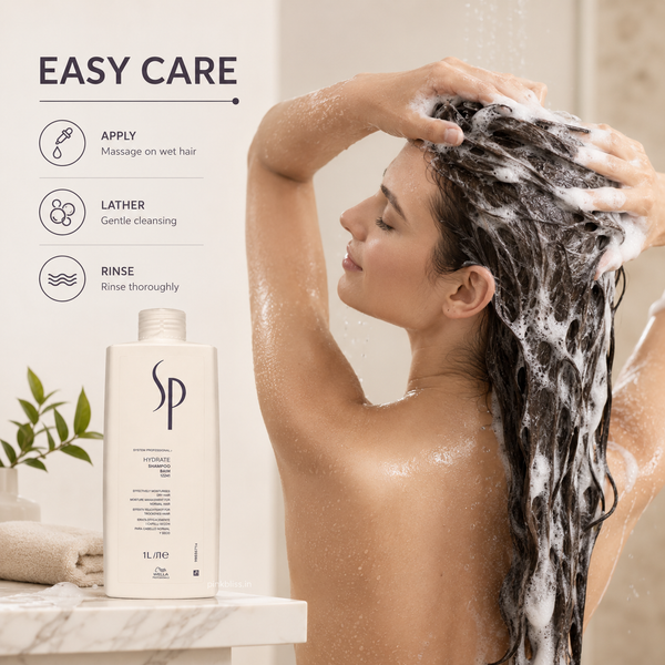 System Professional Hydrate Shampoo For Normal To Dry Hair Deep Moisture Care 1000ml