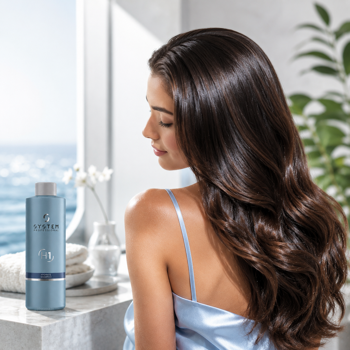 System Professional Hydrate Shampoo H1 For Dry & Dehydrated Hair 1000ml