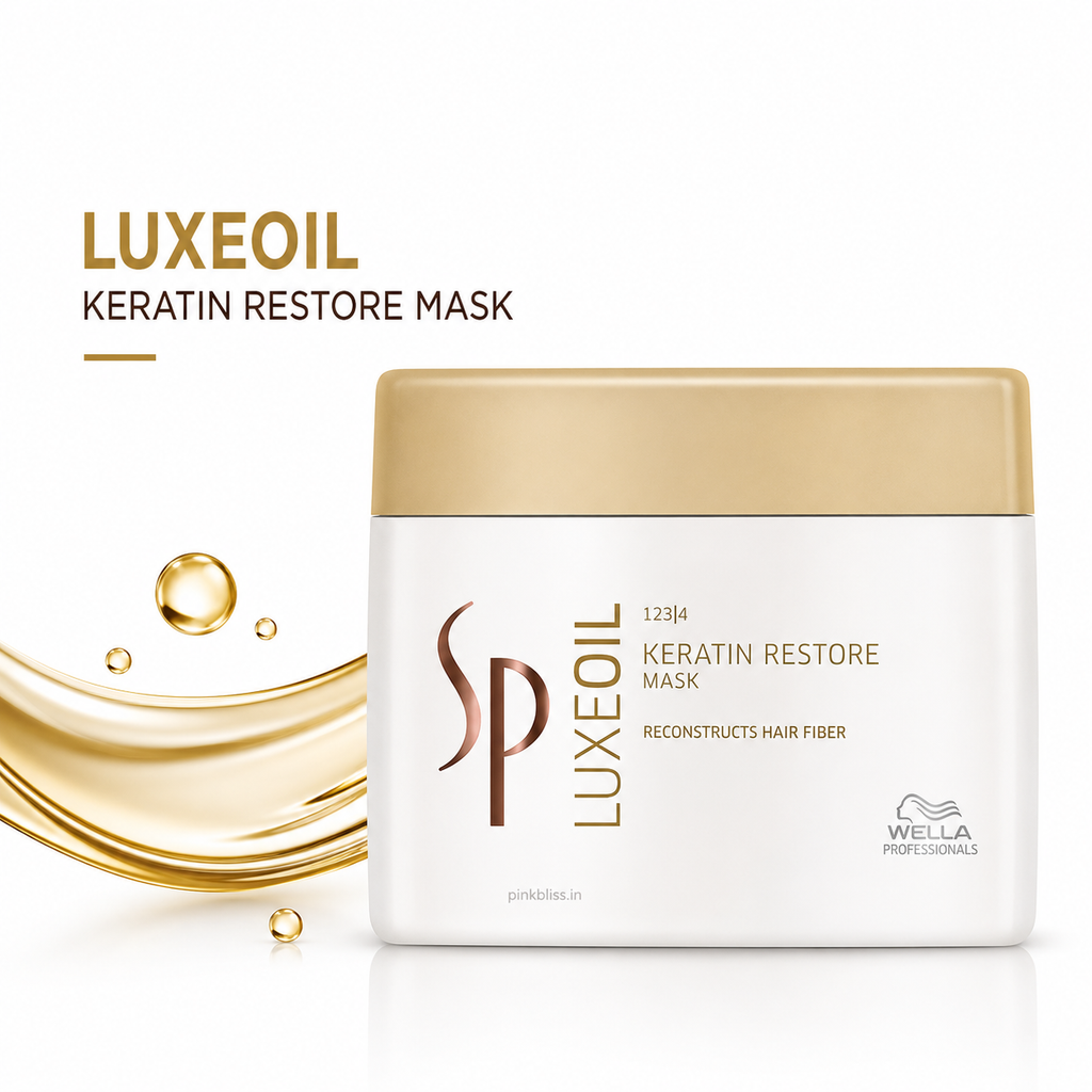 System Professional LuxeOil Keratin Restore Hair Mask For Deep Nourishment & Keratin Protection 400ml