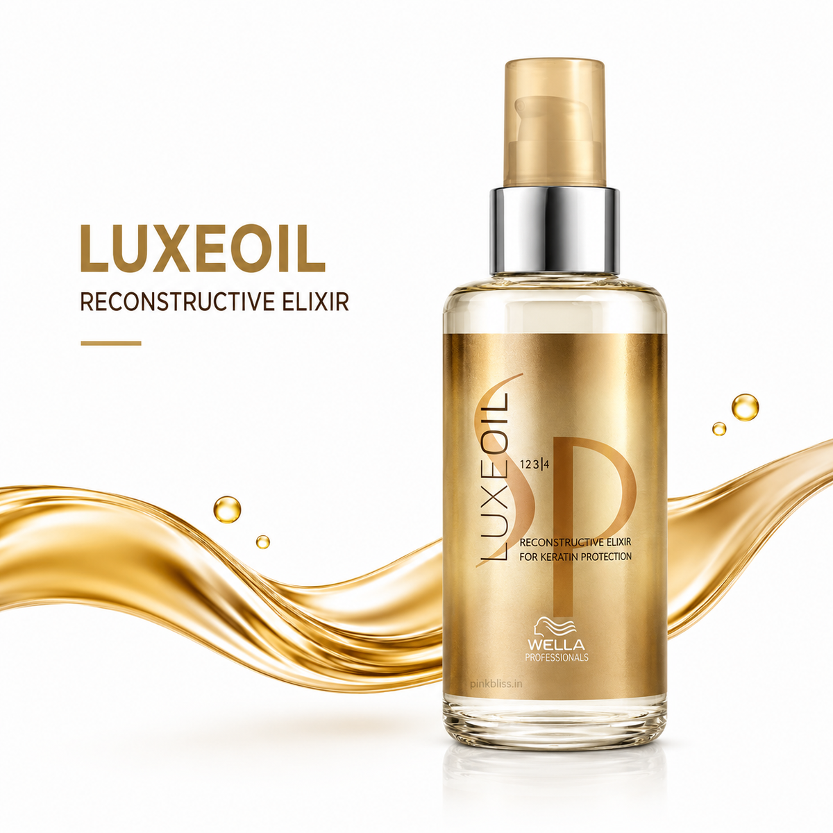 Wella Professionals Sp Luxeoil Reconstructive Elixir For Keratin Protection 100ml