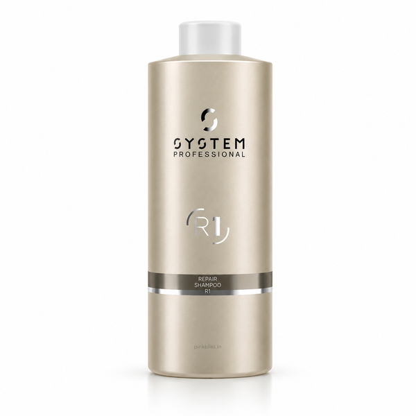 System Professional Repair Shampoo R1 For Damaged, Weak & Chemically Treated Hair 1000ml