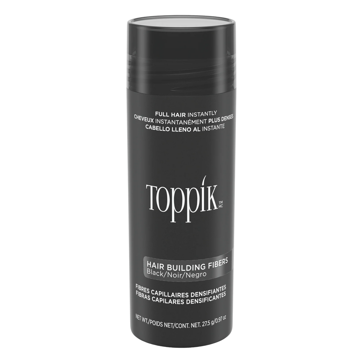 Toppik Hair Building Fibers Black For Instant Hair Thickening 27.5g