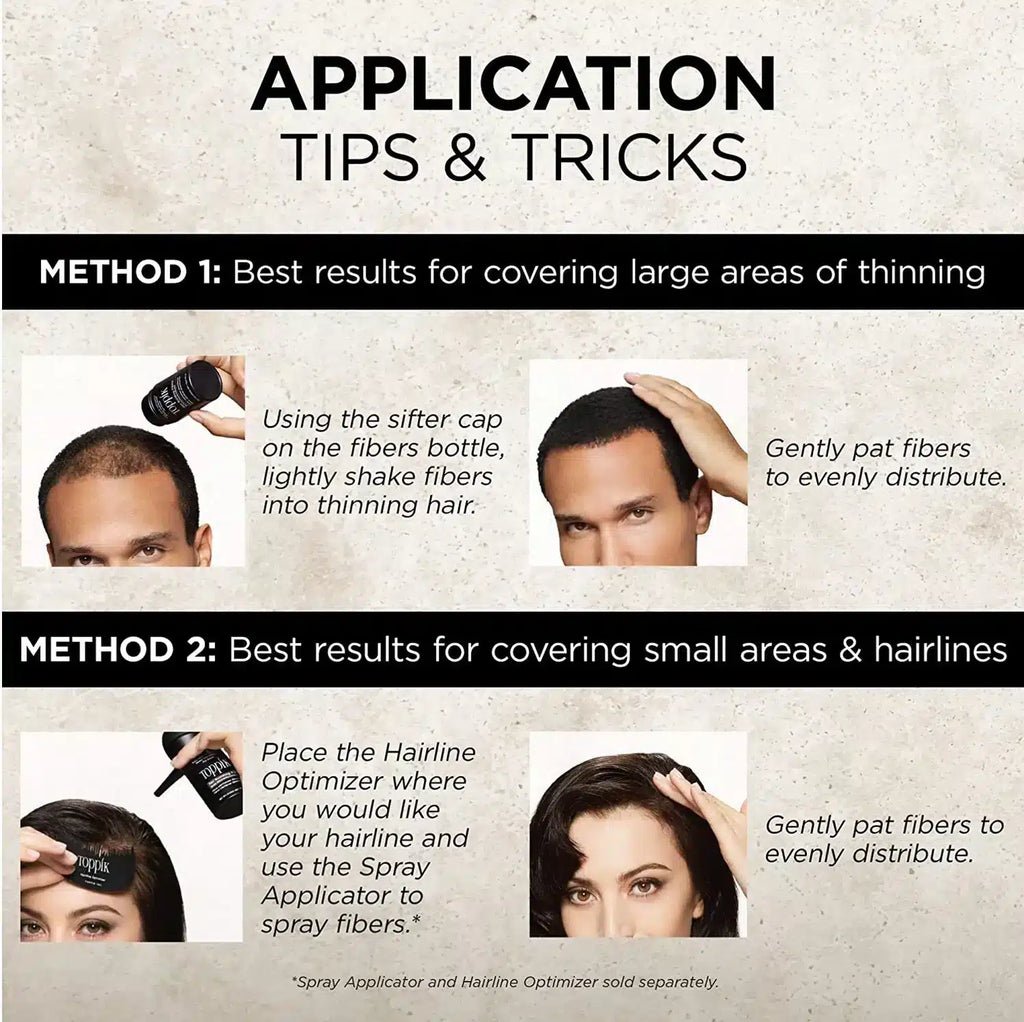 Toppik Hair Building Fibers Dark Brown For Instant Hair Thickening 55g