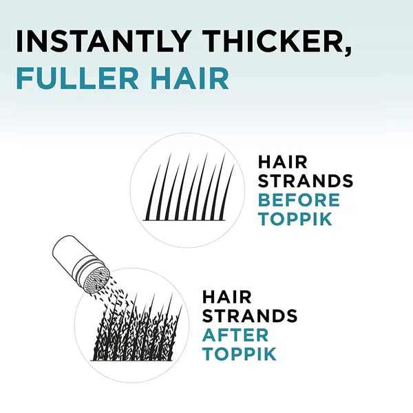 Toppik Hair Building Fibers Dark Brown For Instant Hair Thickening 55g