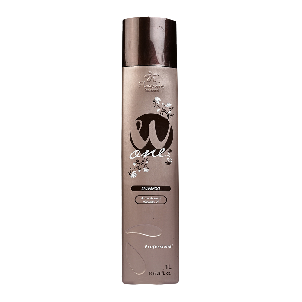 Floractive Profissional W One Home Care Shampoo 1000ml | Sulfate-Free Shampoo for Keratin Treated & Frizz-Prone Hair