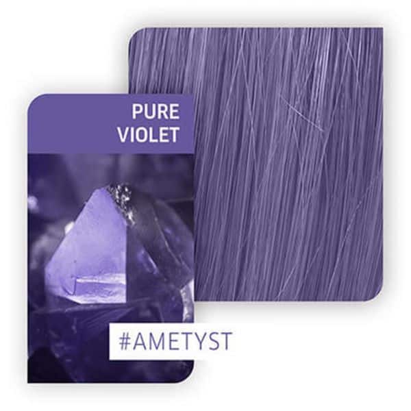 Wella Color Fresh CREATE Pure Violet Semi Permanent Hair Color For Vibrant Purple Fashion Looks 60ml