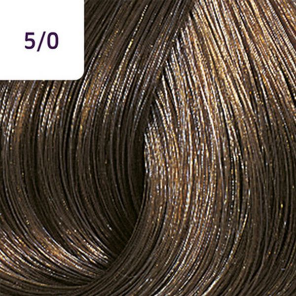 Wella Color Touch 5/0 Light Brown Natural Demi Permanent Hair Color For Soft Natural Brown Results 60ml