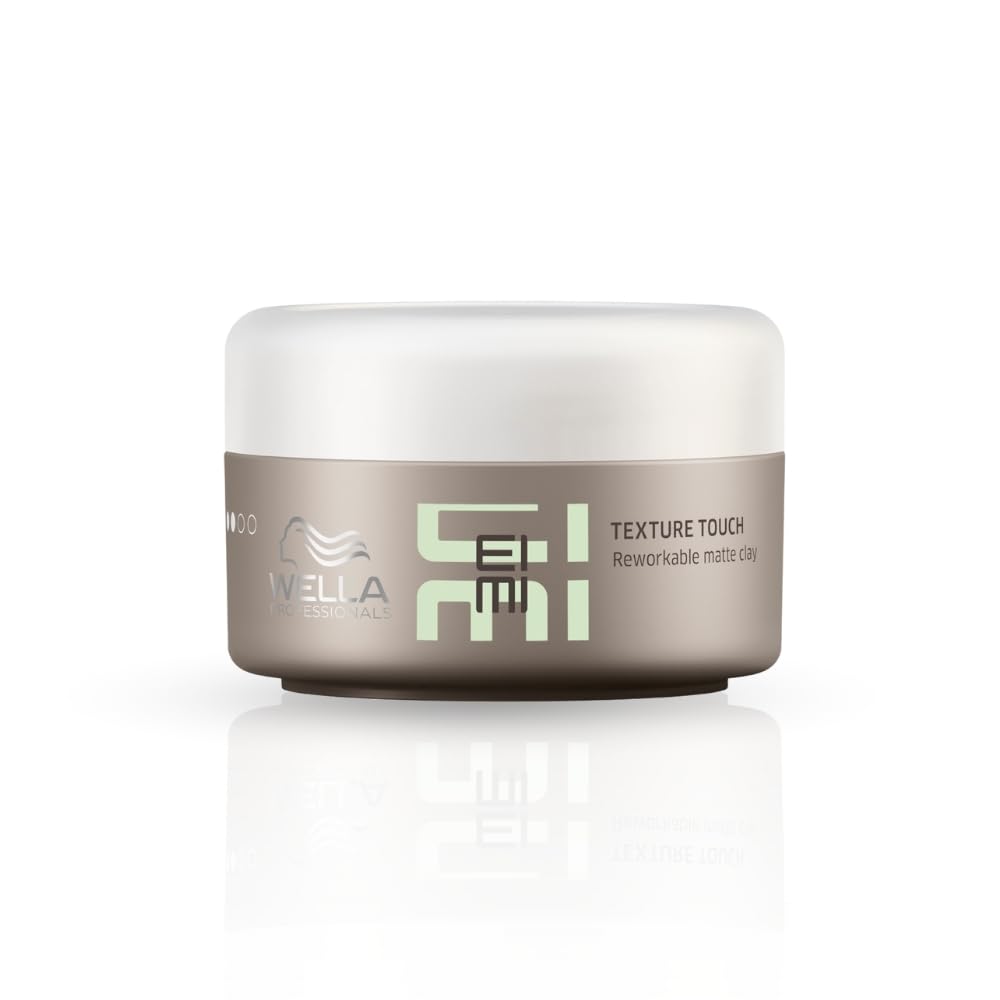 Wella Professionals EIMI Texture Touch Reworkable Matte Clay For Textured Hairstyles 75ml