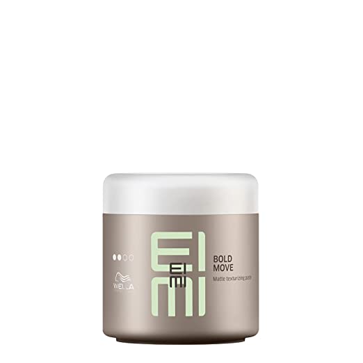 Wella Professionals EIMI Bold Move Matte Texturizing Clay Paste For Strong Hold & Matte Finish 150ml