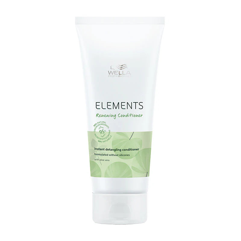 Wella Professionals Elements Lightweight Renewing Conditioner For Dry, Dull & Damaged Hair 200ml