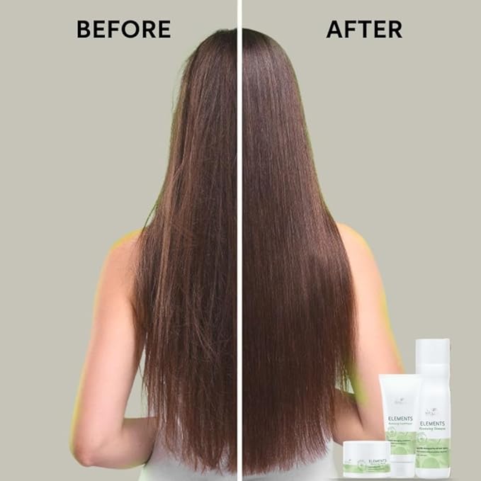 Wella Professionals Elements Renewing Moisturizing Hair Mask For Dry, Dull & Damaged Hair 150ml