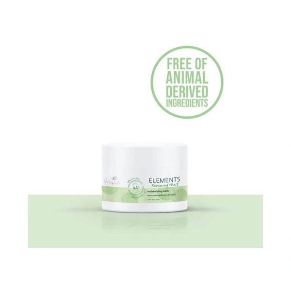 Wella Professionals Elements Renewing Moisturizing Hair Mask For Dry, Dull & Damaged Hair 150ml