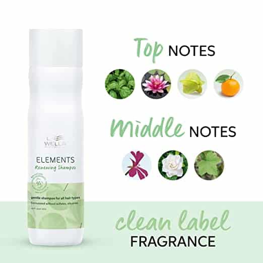 Wella Professionals Elements Sulfate Free Renewing Shampoo For Moisture, Nourishment & Healthy Hair 250ml