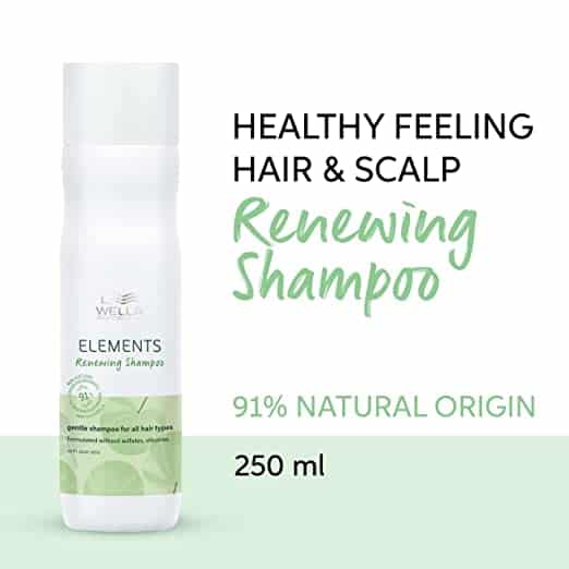 Wella Professionals Elements Sulfate Free Renewing Shampoo For Moisture, Nourishment & Healthy Hair 250ml
