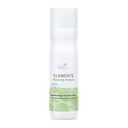 Wella Professionals Elements Sulfate Free Renewing Shampoo For Moisture, Nourishment & Healthy Hair 250ml
