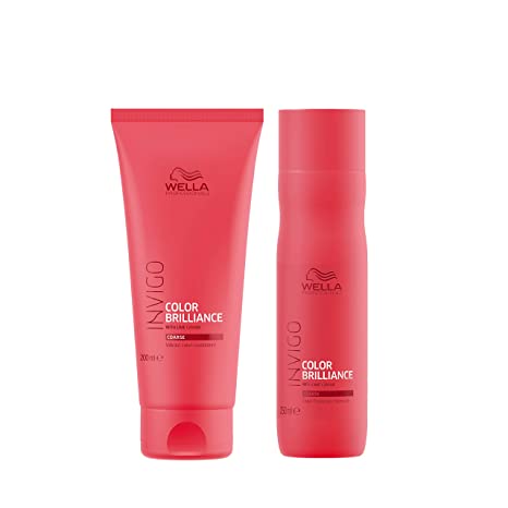 Wella Professionals Invigo Color Brilliance Shampoo & Conditioner Duo For Color-Treated Hair Protection & Shine 250ml + 200ml