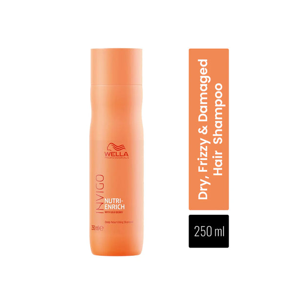 Wella Professionals Invigo Nutri-Enrich Deep Nourishing Shampoo For Dry, Frizzy & Damaged Hair 250ml