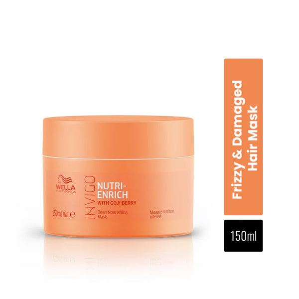 Wella Professionals Invigo Nutri-Enrich Deep Nourishing Hair Mask For Dry, Frizzy & Damaged Hair 150ml