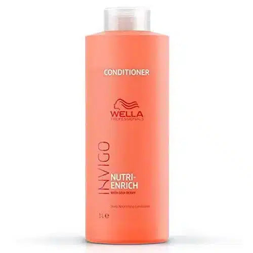 Wella Professionals Invigo Nutri Enrich Conditioner For Dry, Damaged & Undernourished Hair 1000ml