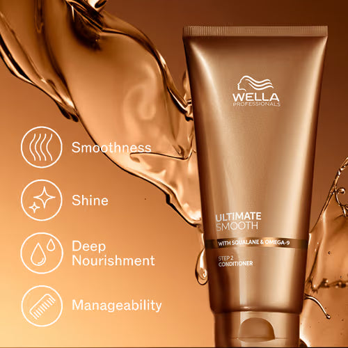 Wella Professionals Ultimate Smooth Conditioner For Dry, Frizzy & Dull Hair 200ml