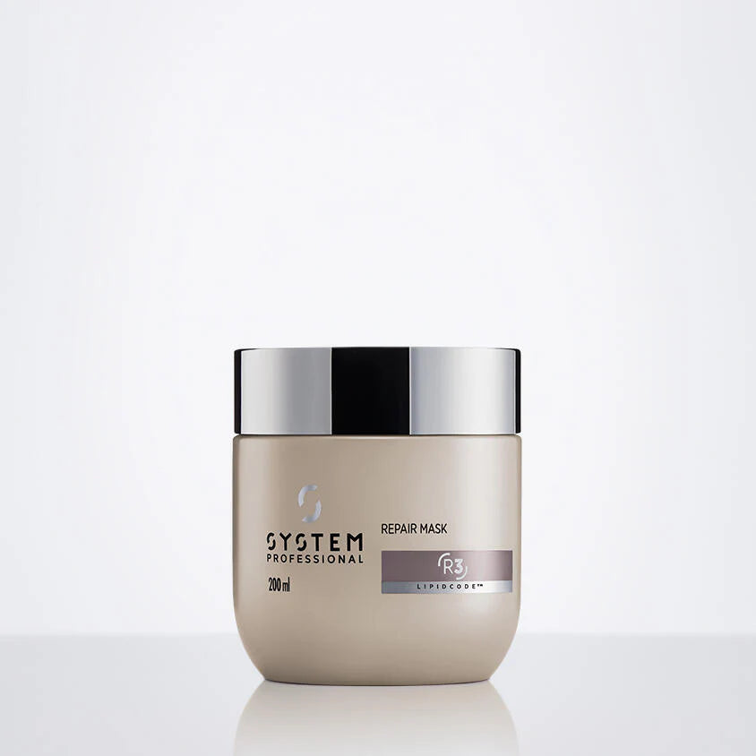 System Professional Repair Mask R3 For Deep Repair Of Damaged & Chemically Treated Hair 200ml