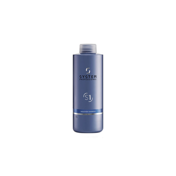 System Professional Smoothen Shampoo S1 For Frizzy, Coarse & Unruly Hair 1000ml