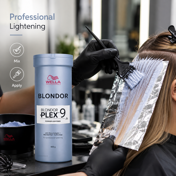 Wella BlondorPlex 9 Powder Lightener For Up To 9 Levels Of Lift 400gm