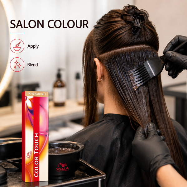 Wella Color Touch 3/0 Dark Brown Natural Demi Permanent Hair Color For Rich Natural Brown Results 60ml