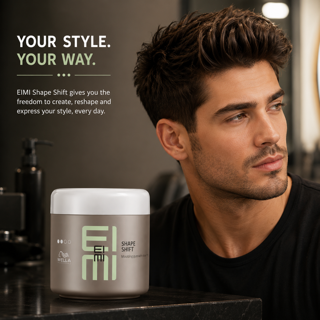 Wella Professionals EIMI Shape Shift Moulding Hair Gum Gel 150ml | Flexible Hold Styling Gel
