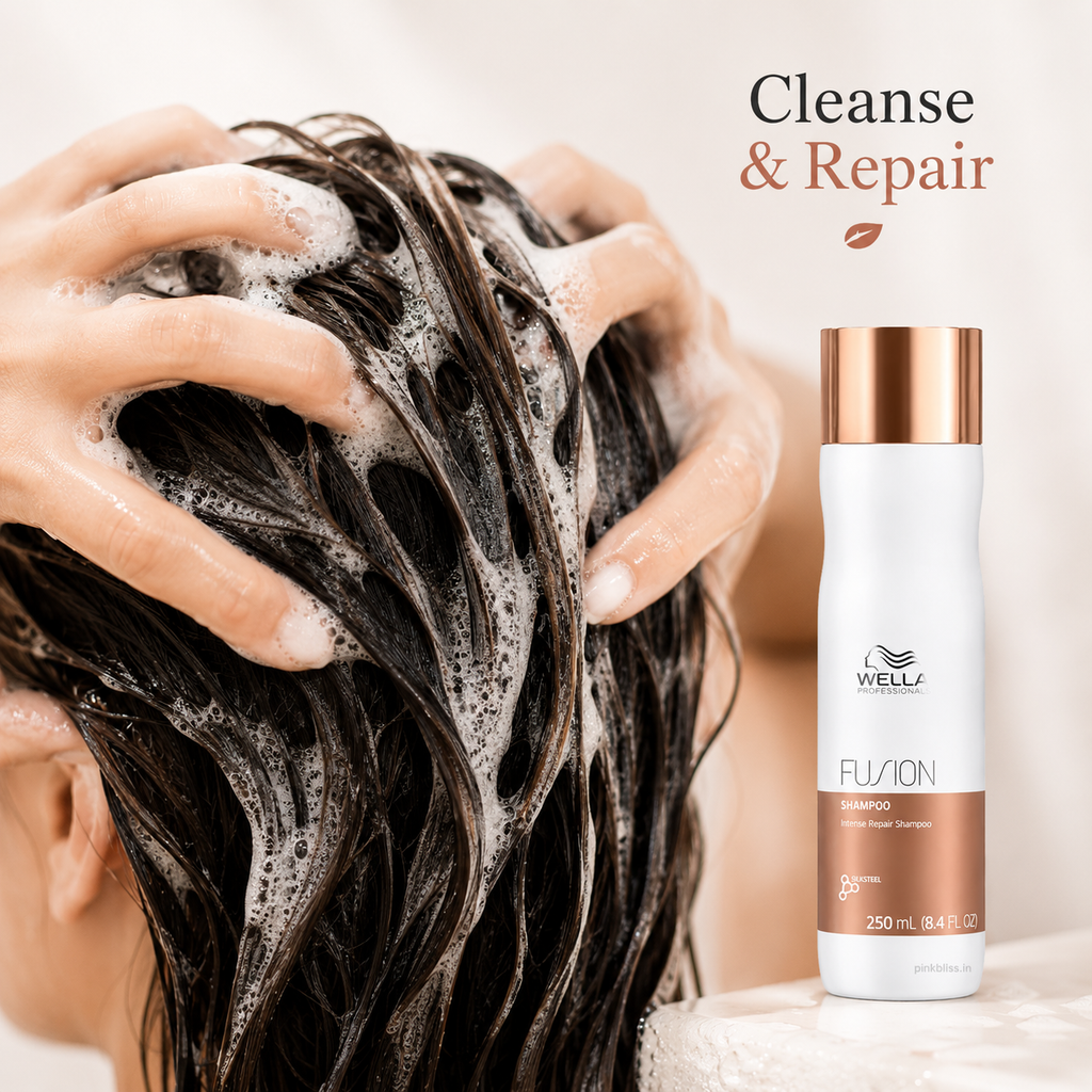 Wella Professionals Fusion Intense Repair Shampoo For Damaged, Weak & Breakage-Prone Hair 250ml