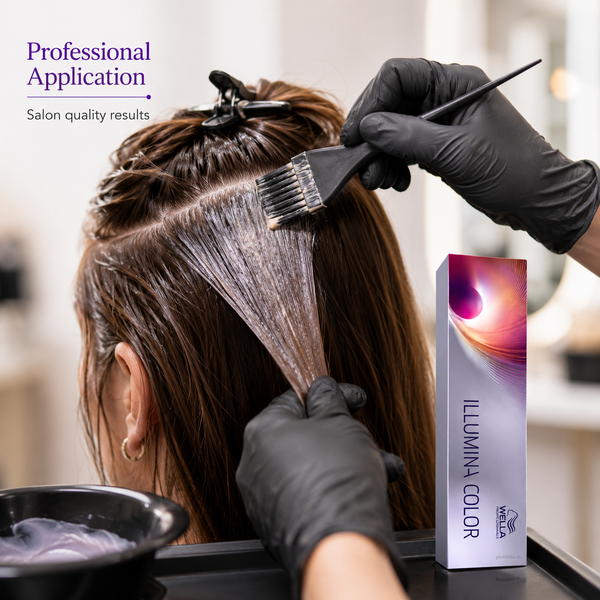 Wella Professionals Illumina Color 6/ Dark Blonde Permanent Hair Color For Natural-Looking Grey Coverage 60g