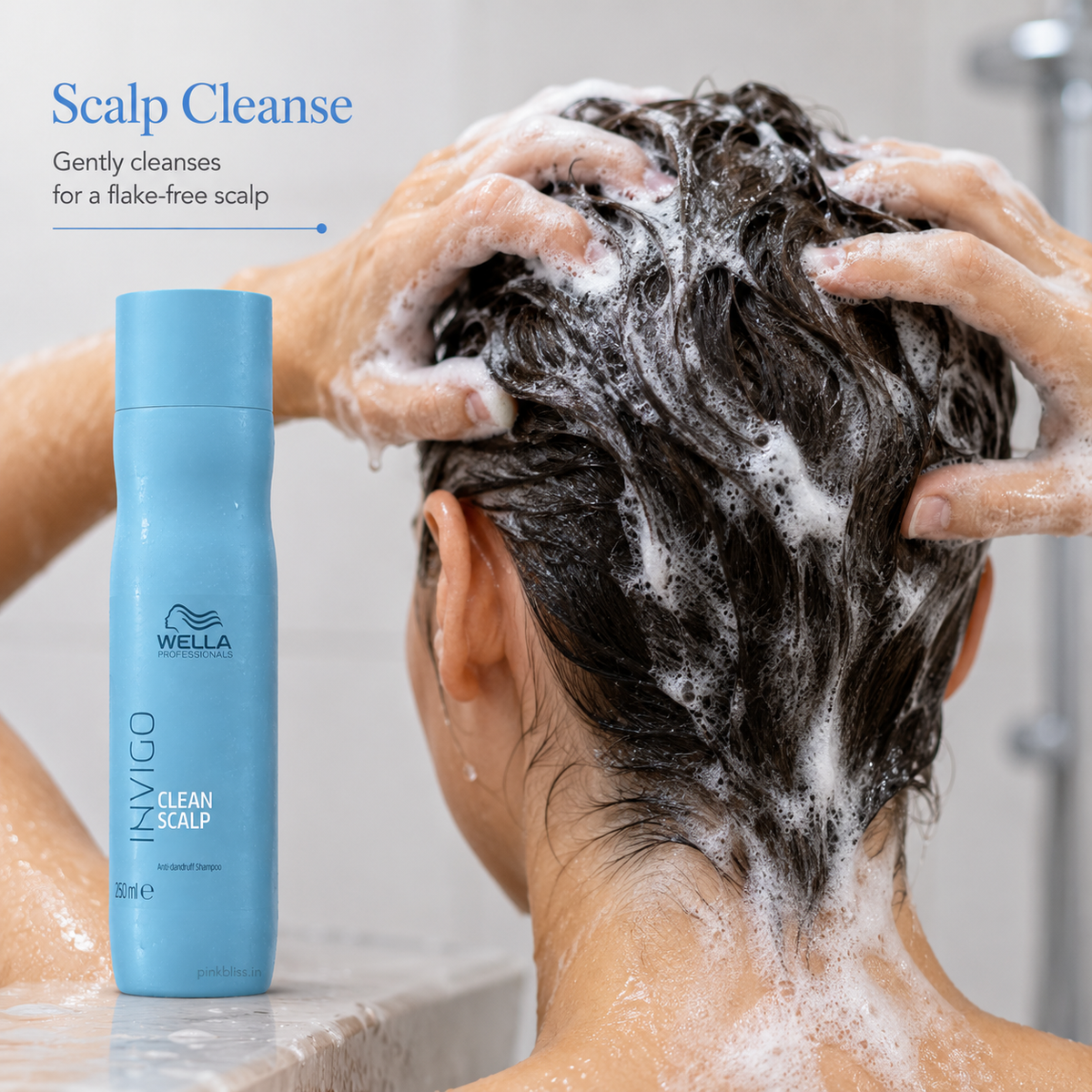 Wella Professionals Invigo Balance Clean Scalp Anti-Dandruff Shampoo For Flake-Free & Healthy Scalp 250ml