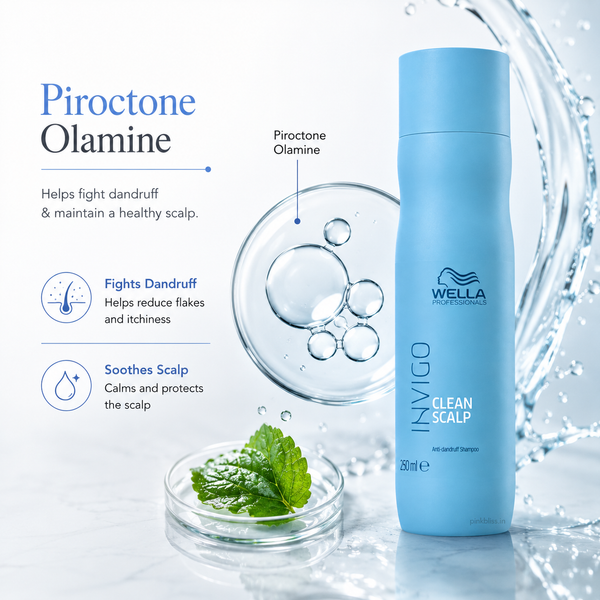 Wella Professionals Invigo Balance Clean Scalp Anti-Dandruff Shampoo For Flake-Free & Healthy Scalp 250ml