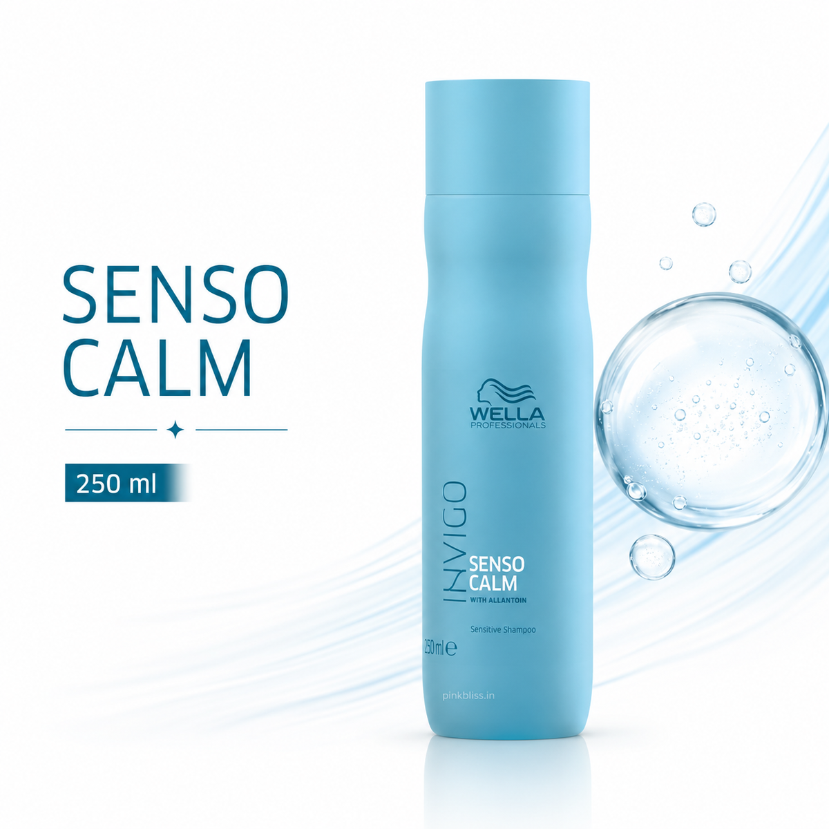 Wella Professionals Invigo Balance Senso Calm Sensitive Scalp Shampoo For Irritated & Sensitive Scalp 250ml