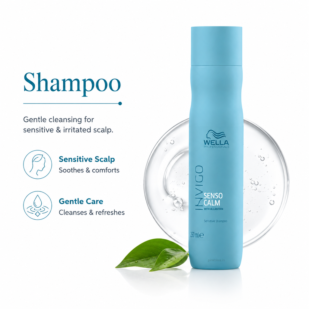 Wella Professionals Invigo Balance Senso Calm Sensitive Scalp Shampoo For Irritated & Sensitive Scalp 250ml