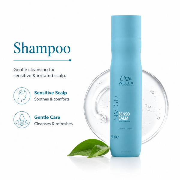 Wella Professionals Invigo Balance Senso Calm Sensitive Scalp Shampoo For Irritated & Sensitive Scalp 250ml