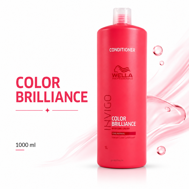 Wella Professionals Invigo Color Brilliance Conditioner For Colour-Treated Fine & Normal Hair 1000ml