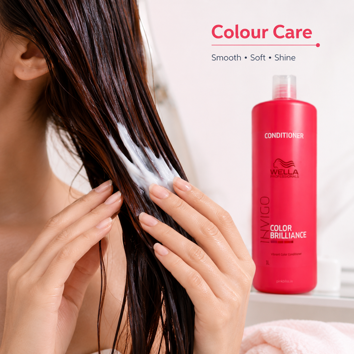 Wella Professionals Invigo Color Brilliance Conditioner For Colour-Treated Fine & Normal Hair 1000ml