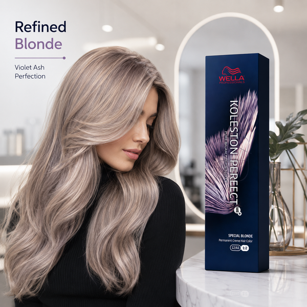 Wella Professionals Koleston Perfect 12/61 Special Blonde Violet Ash Permanent Hair Color 60g
