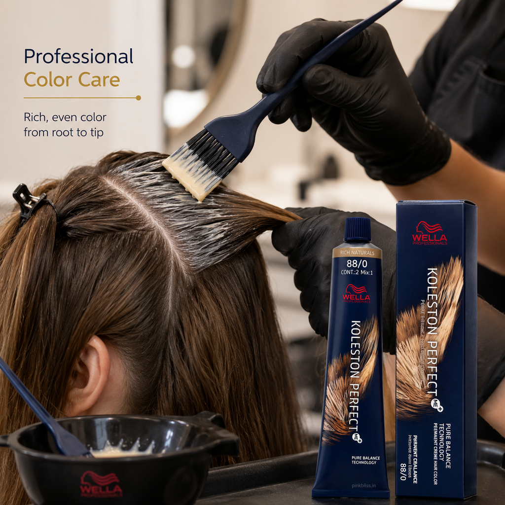 Wella Professionals Koleston Perfect ME+ 88/0 Light Blonde Intensive Permanent Hair Color For Grey Coverage & Vibrant Shine 60g