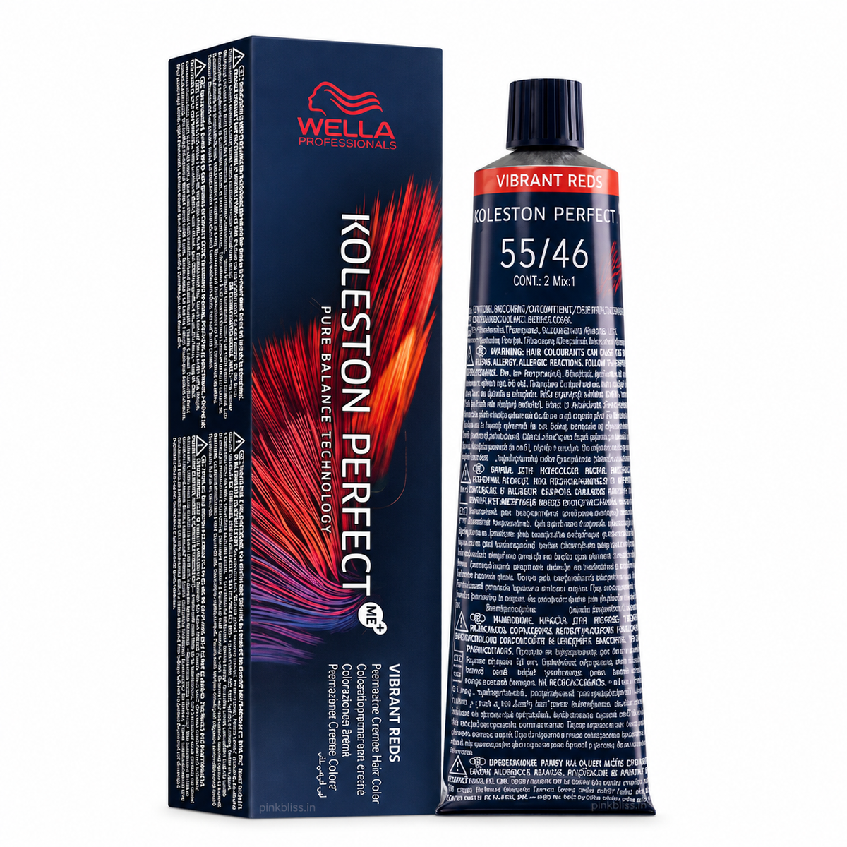 Wella Professionals Koleston Perfect me+ 55/46 Light Brown Intensive Red Violet