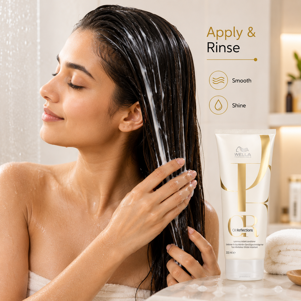 Wella Professionals Oil Reflections Luminous Conditioner For Smooth, Shiny & Hydrated Hair 200ml