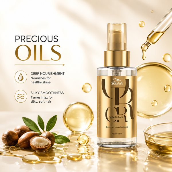 Wella Professionals Oil Reflections Luminous Smoothening Hair Oil For Daily Frizz Control & Shine 30ml