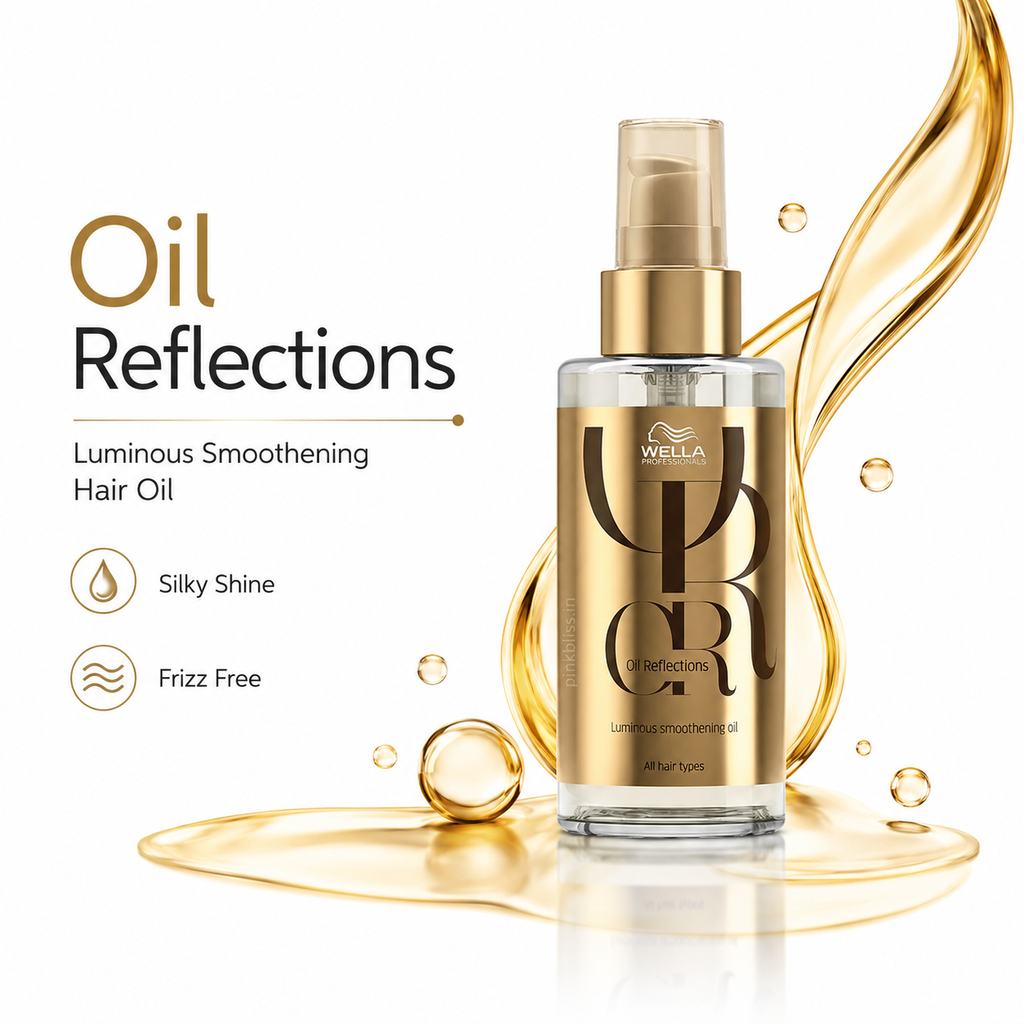 Wella Professionals Oil Reflections Luminous Smoothening Hair Oil For Frizz Free Silky Shine 100ml