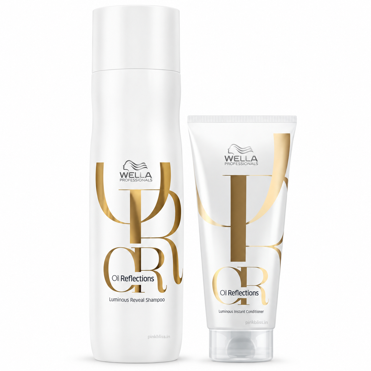 Wella Professionals Oil Reflections Shampoo & Conditioner Combo For Smooth, Shiny & Frizz-Free Hair (250ml + 200ml)