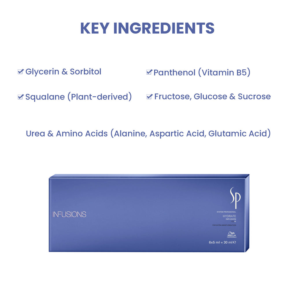 System Professional Hydrate Infusion Moisture Booster Treatment For Dry & Dehydrated Hair 30ml