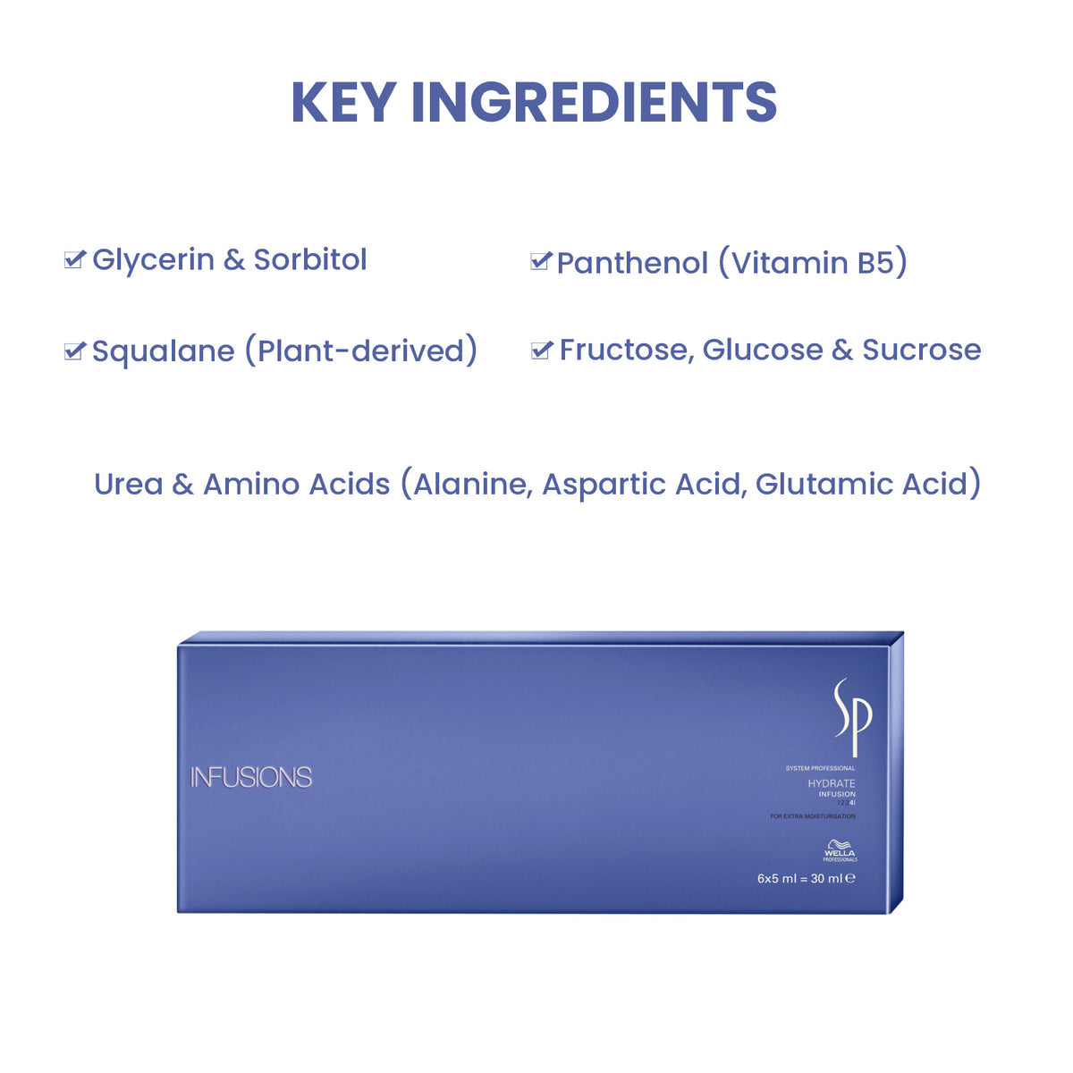 System Professional Hydrate Infusion Moisture Booster Treatment For Dry & Dehydrated Hair 30ml